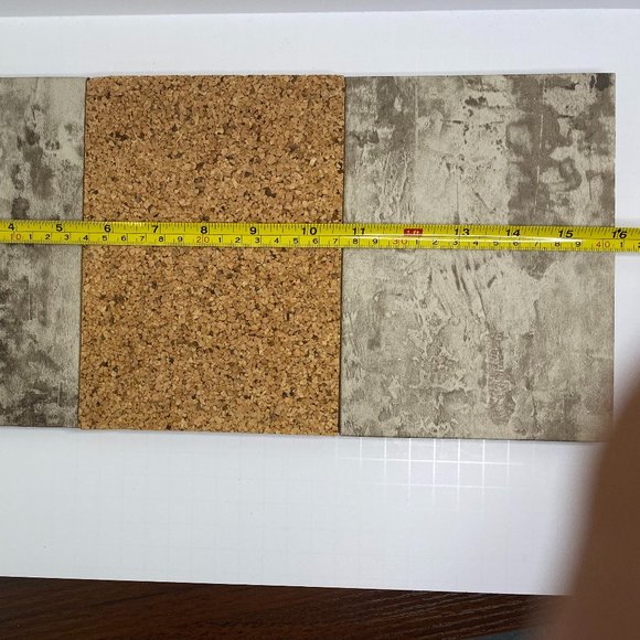 Magnetic and Cork Message Display Board Combo Wall Hanging 7.5" x 16" - Picture 6 of 8